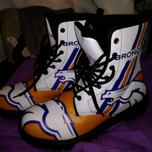 Denver Broncos Hi-Top Boots M6/F8